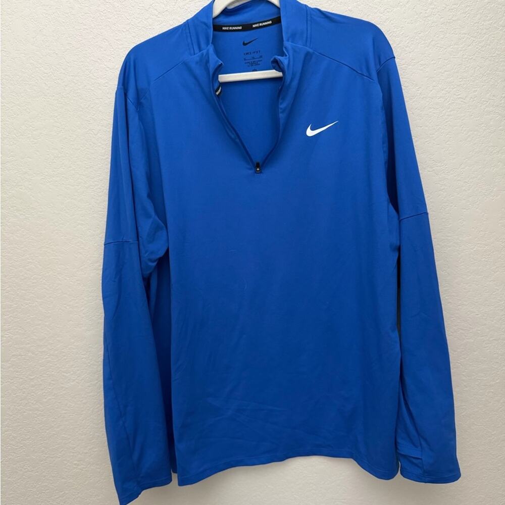 Nike Dri-FIT Element 1/2-Zip Top NKDH4949 Royal Blue XL - Picture 2 of 6